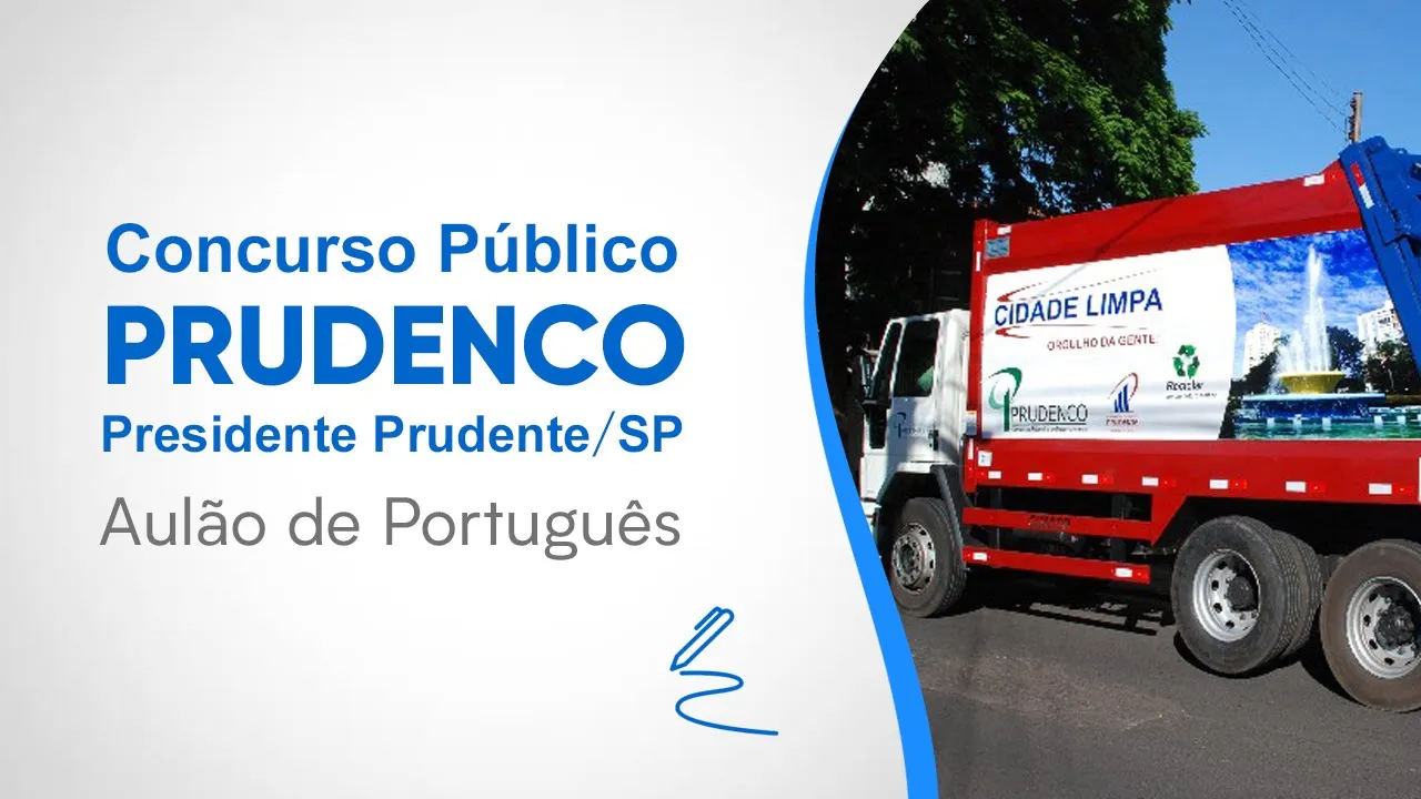 Concurso PRUDENCO - Português (Vunesp)