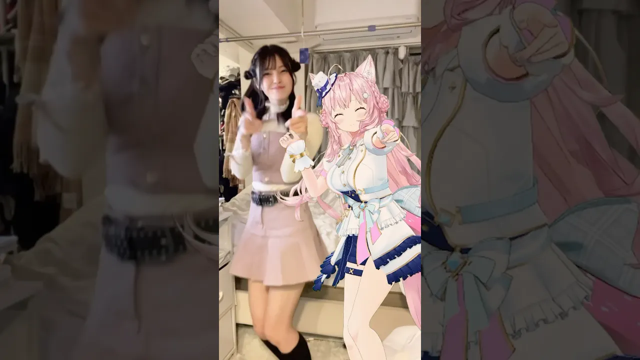 ㊗MV100万再生?「シアワセ√コヨリニウム」主人公ちゃんと一緒に踊ってみた！?実験だ！実験だ！実験実験実験だ！ #shorts #dance 【博衣こより/ホロライブ】