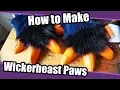 Tutorial Wickerbeast Paws for Fursuit - Paws With Big Claws PDF Pattern
