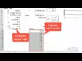Excel Case Study Cantilever Beam Part 3 - One-Way Data Table