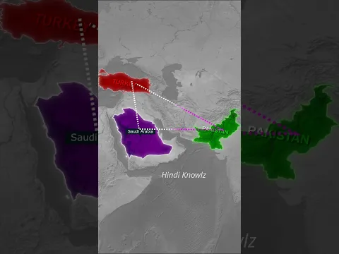 पाकिस्तान-सऊदी-तुर्किये के बीच NATO जैसा रक्षा समझौता. #shorts #geopolitics