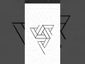 Penrose triangle how to draw