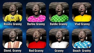 Granny All New Mods | Granny Barbie | Granny Rooms | Granny New Mods | Granny Horror Mod 