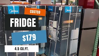 Costco Midea Compact Refrigerator 2 door 4 5 cu ft 179 99