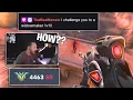 I challenged Top 500 Streamers to a Widowmaker 1v1 in Overwatch 2 w reactions