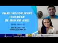 100202127 Java Institute Awards 100 Scholarships to Children of Sri Lankan War Heroes