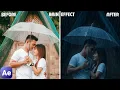 Rainfall Effect Tutorial in After Effects Easy Rain Animation