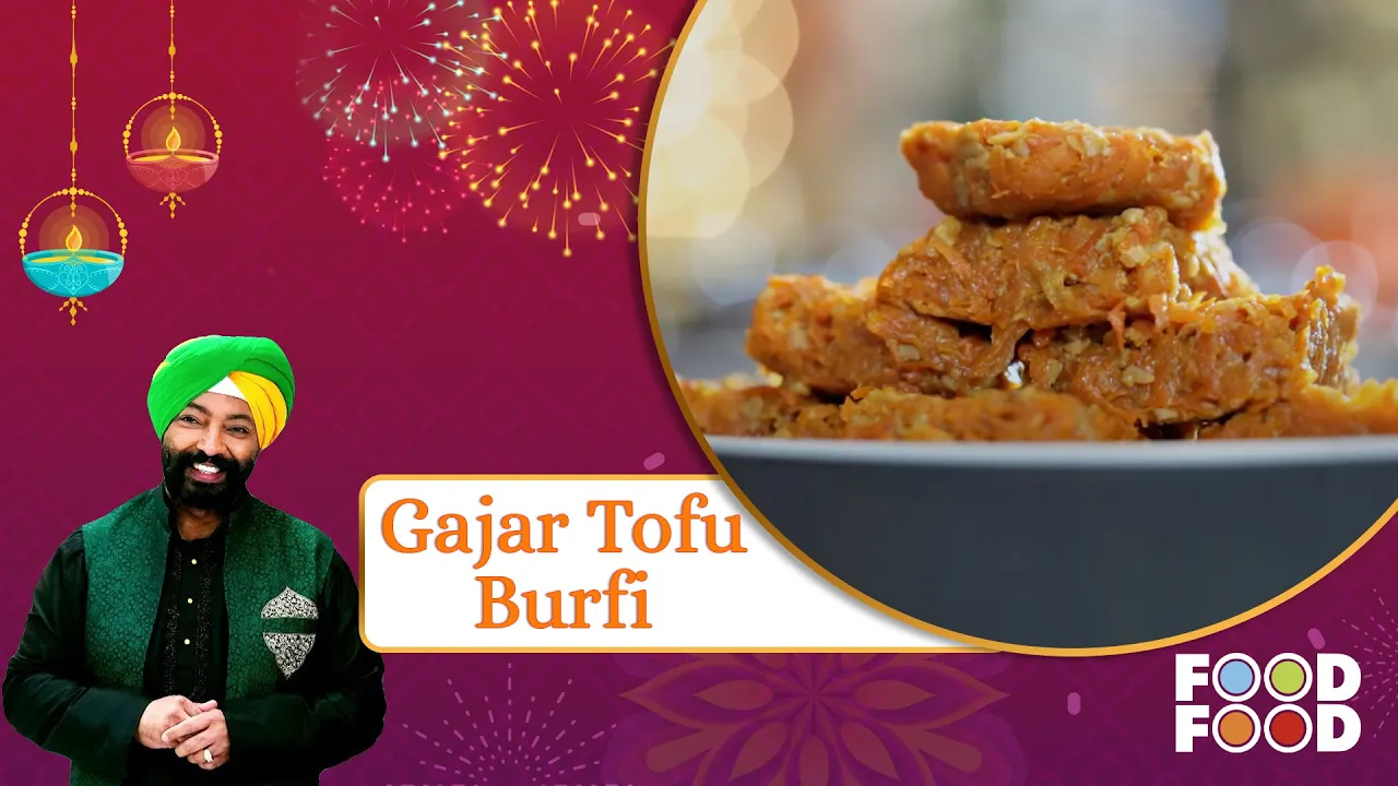                Diwali Delight: Gajar Tofu Burfi