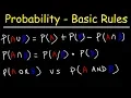 Multiplication Addition Rule - Probability