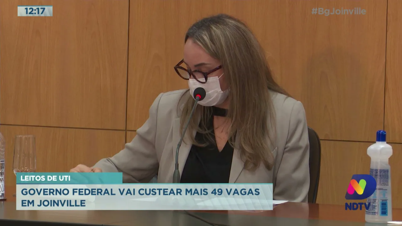 Leitos de UTI. Governo Federal vai custear mais 49 vagas em Joinville