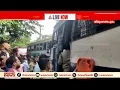 സ്റ്റിയറിംഗിനിടയില് കുടുങ്ങി ബസ് ഡ്രൈവർ; അപകടം നെയ്യാർഡാമിൽ