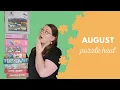 August Puzzle Haul - 2024