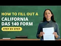 How to Fill Out a California DAS 140 Form