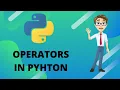 Operators In Python Python course for beginners Part 1