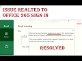 Resolved Office 365 Signin not Working - Microsft Account Requires JavaScript to Signin Office365