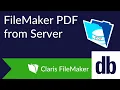 Generate PDFs Directly from FileMaker Server