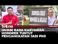 Download Lagu Aksi Demo Karyawan Honorer, Massa Menuntut Pengangkatan Menjadi PNS | Kabar Siang tvOne