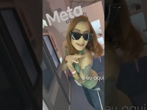 não fui stalkear ninguém…fui stalkear a Meta inteira. 🤷🏼♀️😂🕶️ #shots