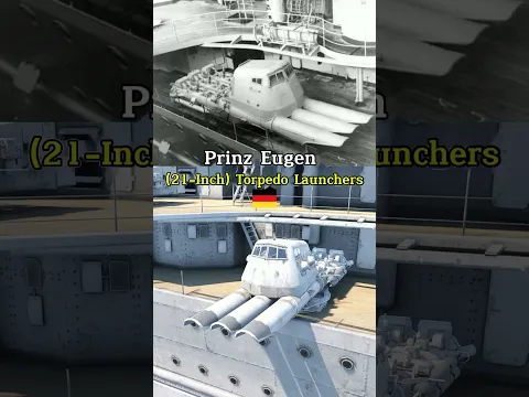 Triple Torpedo Launcher - Prinz Eugen