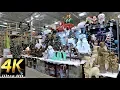 4K CHRISTMAS SECTION AT LOWE S - Christmas Shopping Christmas Trees Decorations Ornaments Lowes
