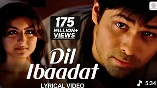 dil ibadat kar raha hai lyrics video emraan hashmi soha ali khan pritam 