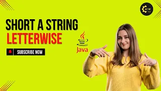 How to Sort a String in Java Simple Java Programming Tutoria sort String letterwise