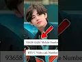Bts v mobile number #bts #btsot7forever #boybandfandom #btsarmy #army