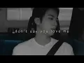 Download Lagu jin - don't say you love me (slowed + reverb)
