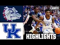 Gonzaga Bulldogs vs Kentucky Wildcats Full Game Highlights ESPN College Basketball