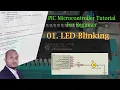 01 LED Blinking - PIC Microcontroller Tutorial Takim Mallick