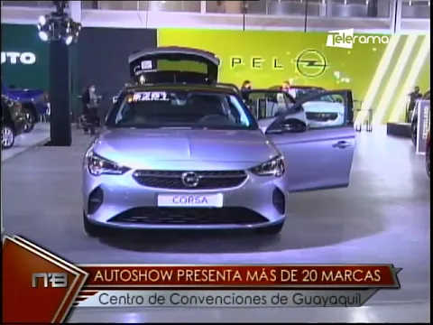 Autoshow presenta más de 20 marcas centro de convenciones de Guayaquil
