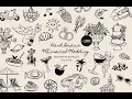206 Whimsical Wedding Summer Clipart Bundle Graphic Download