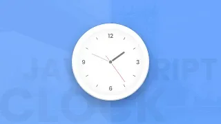 Working Analog Clock Using Html5 CSS3 Javascript