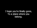 Download Lagu Bullet For my Valentine - A Place Where You Belong (LYRICS) (NEW OFF FEVER)