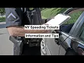 NY Speeding Tickets Information and Tips
