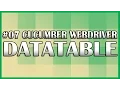 Cucumber JVM Selenium WebDriver 07 Datatable Tutorial QAShahin