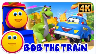 Bob The Train | رقصة الديناصورات والمركبات Kaboochi 🦖🚜 | أغاني أطفال ممتعة وتعليمية