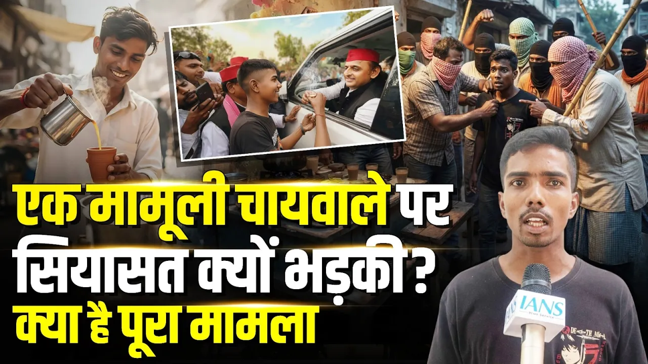 एक चायवाले पर सियासत क्यों? आर्यन यादव केस में नया मोड़ | Akhilesh Yadav की एंट्री