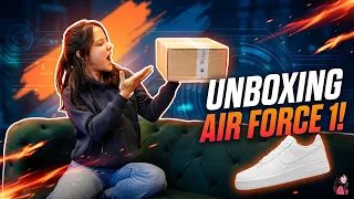 UNBOXING my second pair of NIKE AIRFORCE 1