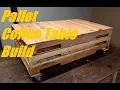 Pallet Wood Coffee Table - Fun and EASY DIY Project