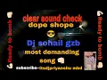 Download Lagu Dope Shope Clear Crystal Soundcheck Mix Dj Sohail Gzb it'S Dj Priyanshu Mbd 😎