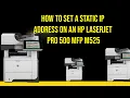 Download Lagu How to set a static IP address on an HP LaserJet Pro 500 MFP M525