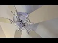 Hunter Sea Air 52 Ceiling Fan in White ceiling demonstration