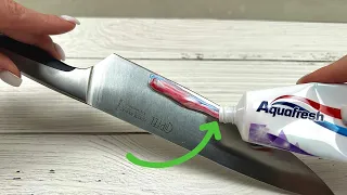 Download 🔥Use toothpaste on a kitchen knife! I DIDN'T EXPECT THIS MP3