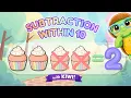 Learn Subtraction Within 10 Easy Math for Kids