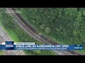 Contraflow in place at Kamehameha Highway at Waimea Bay after rockfall