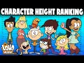 Lagu Ranking Loud House and Casagrandes Characters by HEIGHT! 📏 | The Loud House