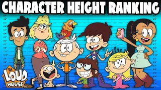 ranking loud house and casagrandes characters by height the loud house
