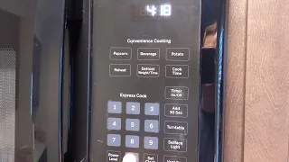 How to mute GE microwaves and possibly others