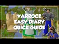 Varrock Easy Diary Quick Guide - Old School